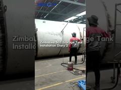 Introduce Large Capacity Stainless Steel Horizontal Milk Cooking Oil Water Storage Tank For You