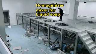 Homogenizer Mixer for Liquid Soap